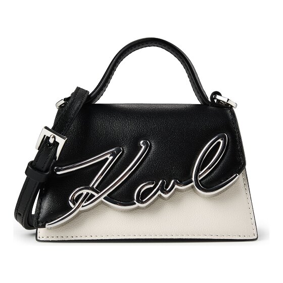 Karl Lagerfeld Signature 2.0 Mini Bag Handtasche Leder 14.5 cm