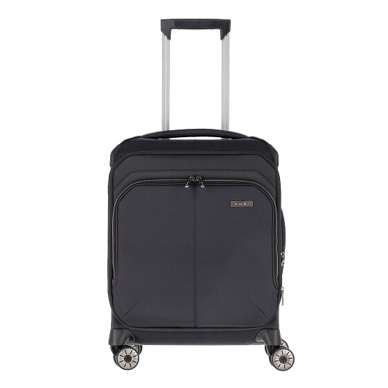 Travelite Priima 4 Rollen Kabinentrolley 55 cm mit Dehnfalte