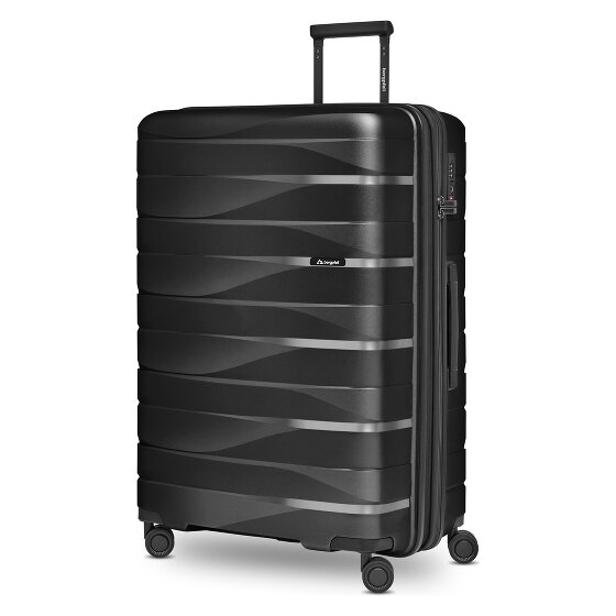 Bergpfeil Travel 4 Rollen Trolley L 75 cm mit Dehnfalte