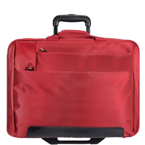 Dermata 2 Rollen Businesstrolley 37 cm Laptopfach