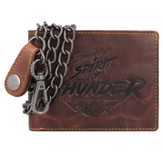 Greenburry Racing Collection Darlington Geldbörse RFID Leder 12 cm