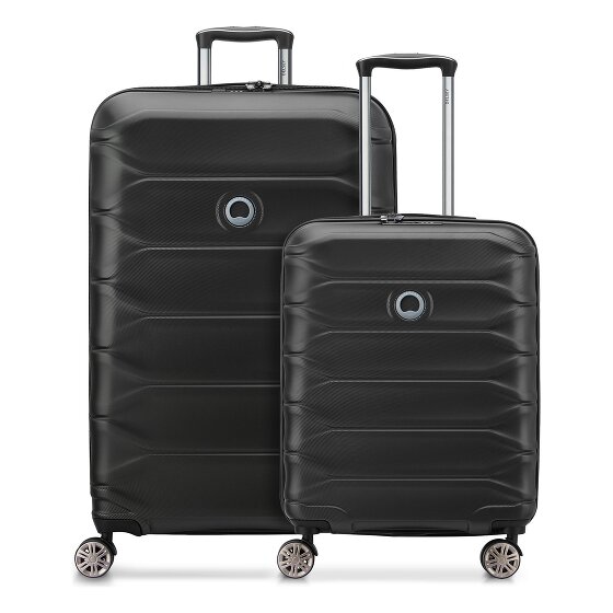 Delsey Paris Meteor 4-Rollen Kofferset S + L mit Dehnfalte