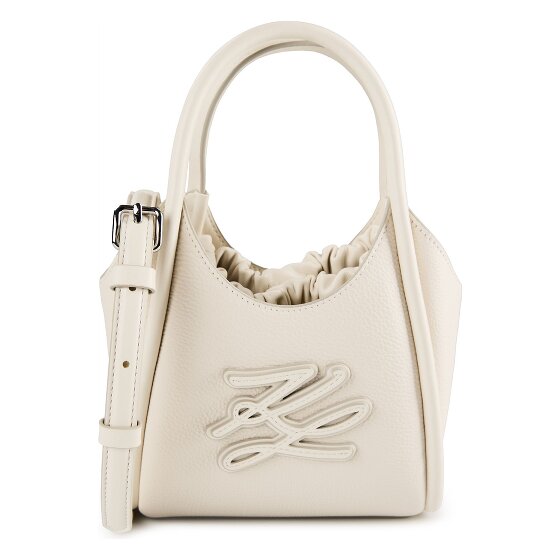 Karl Lagerfeld Autograph Handtasche Leder 26 cm