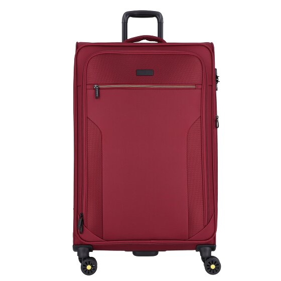 d&n Travel Line 9704 4 Rollen Trolley L 78 cm mit Dehnfalte