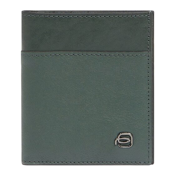 Piquadro Black Square Kreditkartenetui RFID Schutz Leder 9 cm