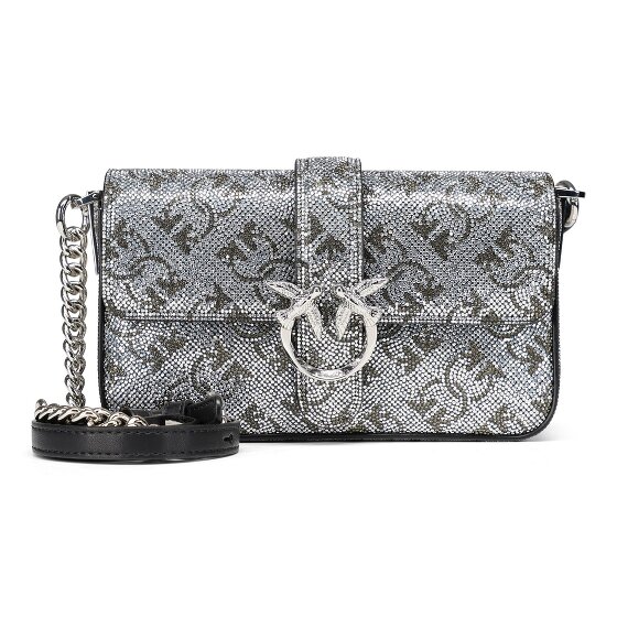 PINKO Love One Mini Bag Umhängetasche Leder 18 cm