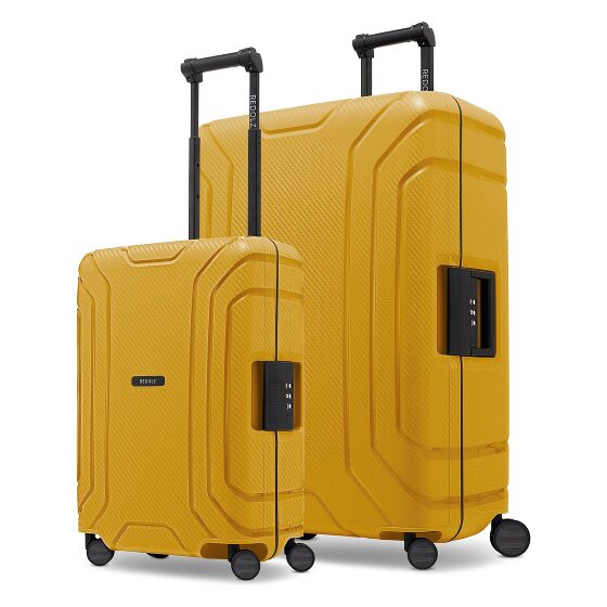 Redolz Essentials 15 4-Rollen 15 Kofferset 2 tlg. mit Dreipunktverschluss