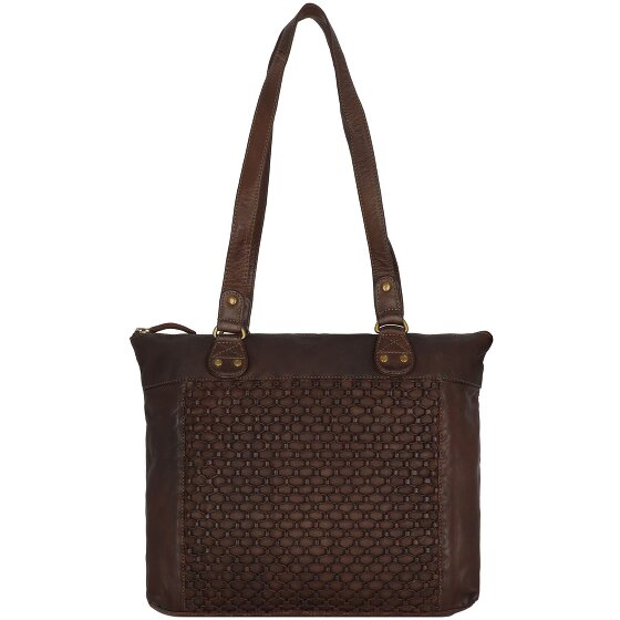 Greenland Nature Femi & Nine Schultertasche Leder 35 cm