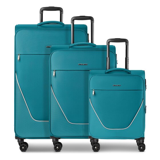 Stratic taska 4 Rollen Kofferset 3-teilig mit Dehnfalte