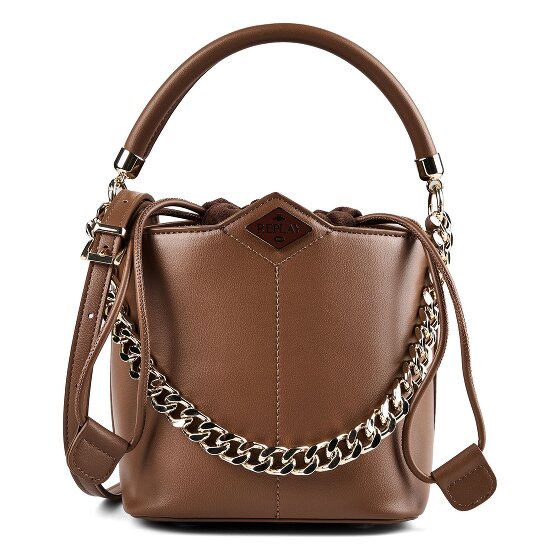 Replay Beuteltasche Leder 20 cm