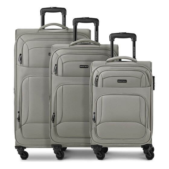 Smartbox Edition 04 4 Rollen Kofferset 3-teilig mit Dehnfalte