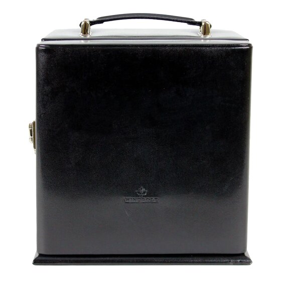 Windrose Merino Schmuckkasten Leder 25.2 cm