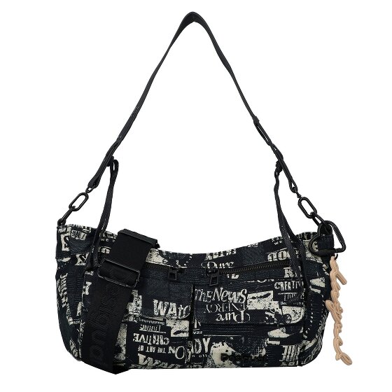 Desigual Newspaper Donosti Schultertasche 25 cm