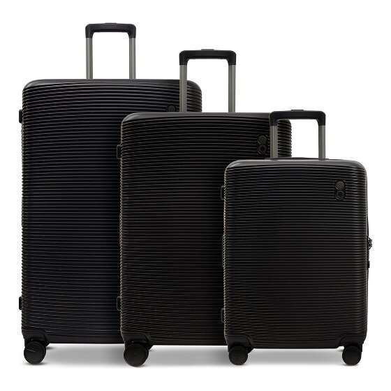 Echolac Ultima 4 Rollen Kofferset 3-teilig mit Dehnfalte