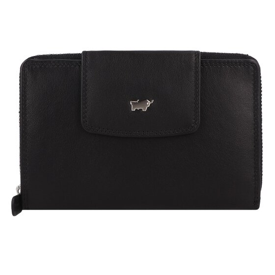Braun Büffel Golf Secure Geldbörse RFID Leder 14 cm
