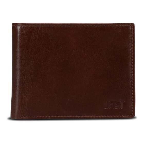 Jost Vardo Geldbörse RFID Schutz Leder 12.5 cm