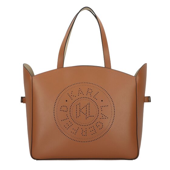 Karl Lagerfeld Circle Shopper Tasche Leder 37 cm