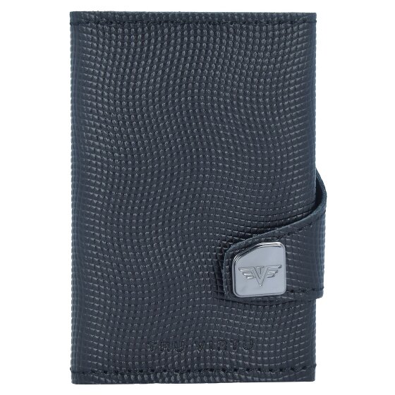 Tru Virtu Click & Slide Kreditkartenetui Geldbörse RFID Leder 6,5 cm