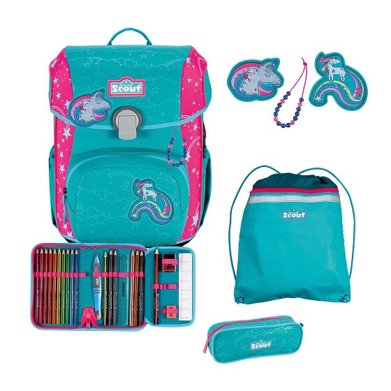 Scout Neo Exklusiv Superflash Extreme Schulranzen-Set 4-teilig