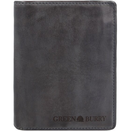 Greenburry Vintage Washed Geldbörse Leder 10 cm
