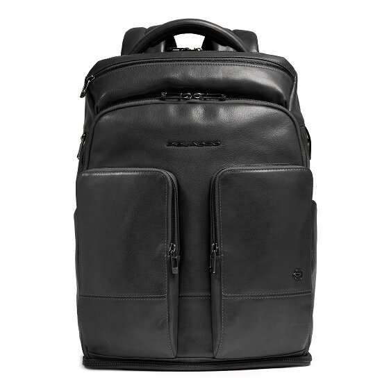 Piquadro Zaino Reiserucksack RFID Leder 44 cm Laptopfach
