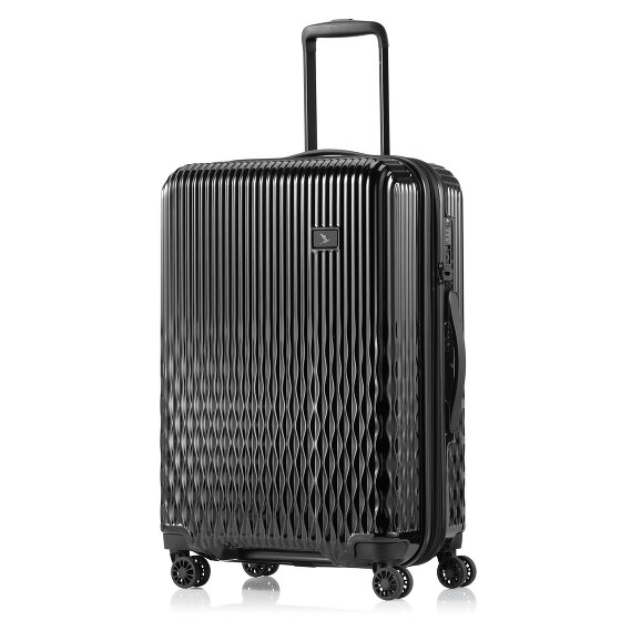 Pack Easy Flow 4 Rollen Trolley M 66 cm mit Dehnfalte