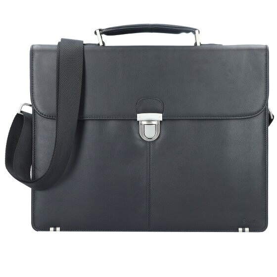 Esquire Oxford Aktentasche Leder 40 cm Laptopfach