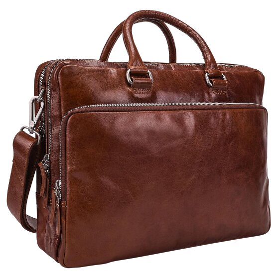 Leonhard Heyden Cambridge Aktentasche Leder 40 cm Laptopfach