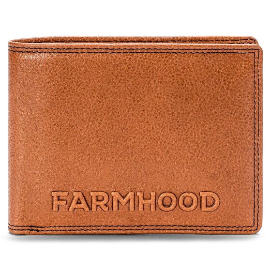 Farmhood Memphis Geldbörse RFID Schutz Leder 12.5 cm