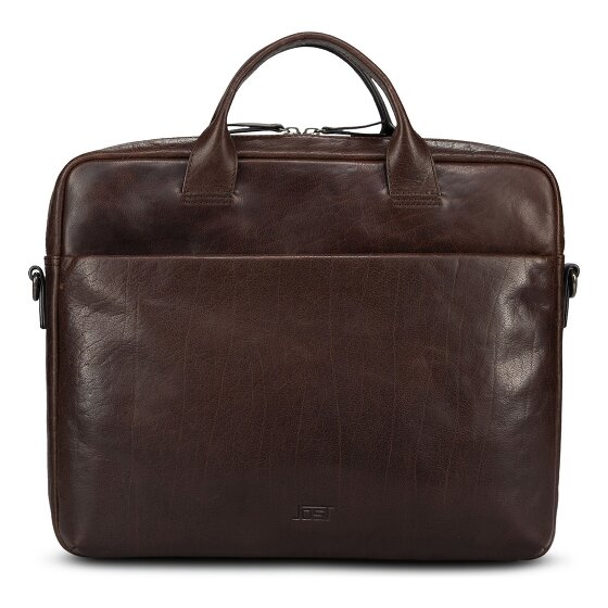 Jost Glasgow Aktentasche Leder 37 cm Laptopfach
