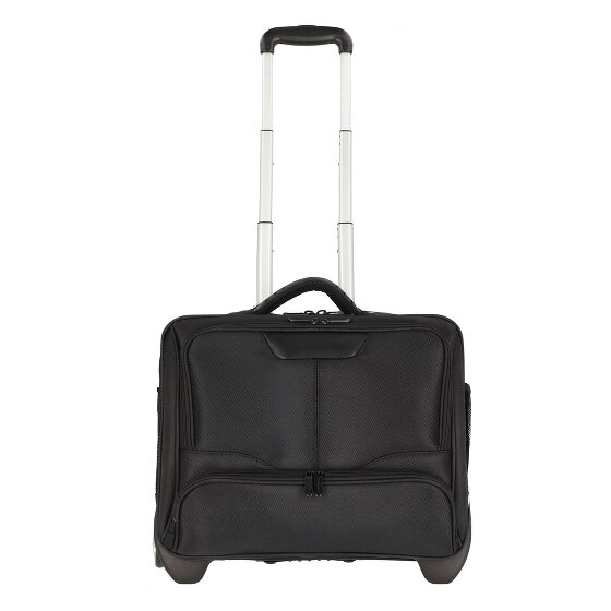 Dermata 2 Rollen Businesstrolley 41 cm Laptopfach
