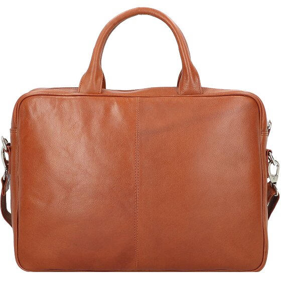 Dermata Aktentasche Leder 39 cm Laptopfach
