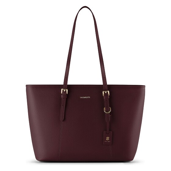 Lazarotti Bologna Leather XL Shopper Tasche Leder 35 cm