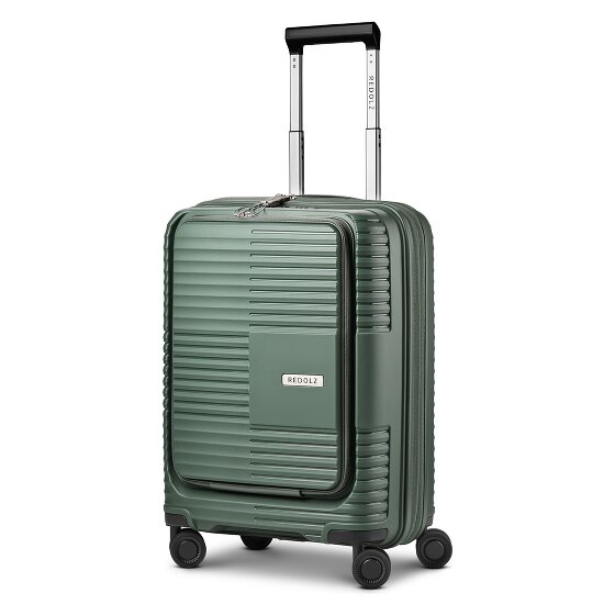 Redolz Essentials 17 2.0 4 Rollen Kabinentrolley 55 cm Laptopfach mit Dehnfalte