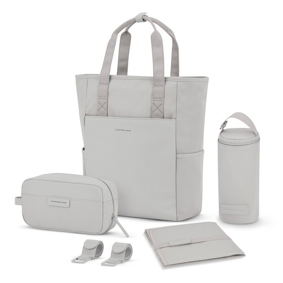 Kapten & Son Lindby Wickeltaschenset 4 tlg. Laptopfach