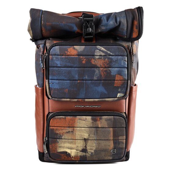 Piquadro Oberon Daypack RFID Schutz 48 cm Laptopfach
