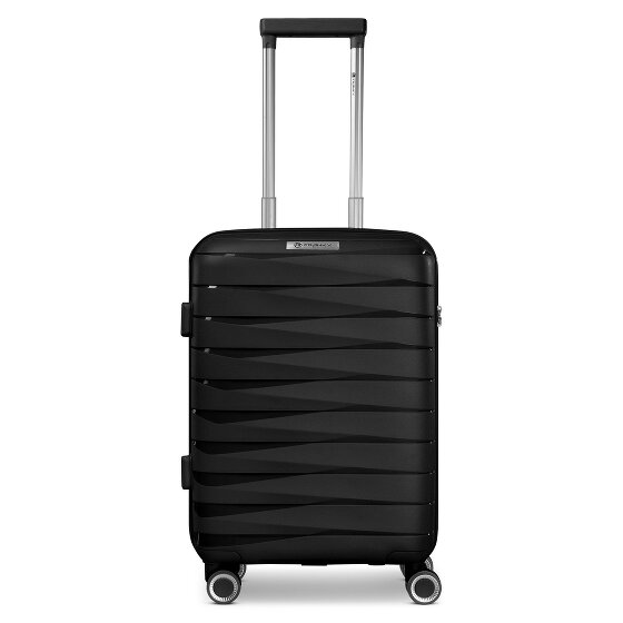 Franky London 4 Rollen Kabinentrolley S 55 cm mit Dehnfalte