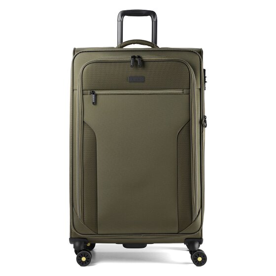 d&n Travel Line 9704 4 Rollen Trolley L 78 cm mit Dehnfalte