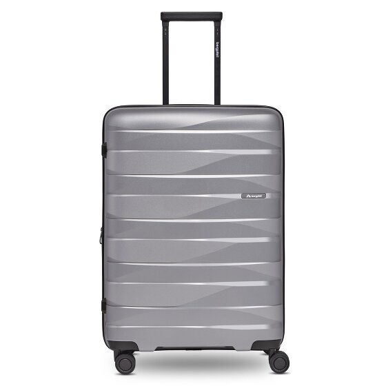 Bergpfeil Travel 4-Rollen Trolley M 66 cm mit Dehnfalte