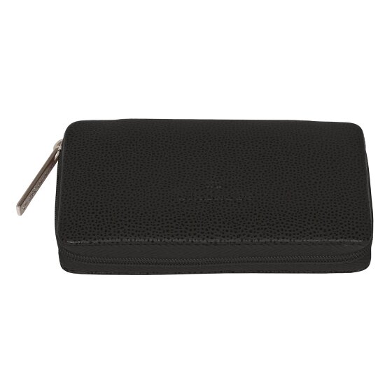 Windrose Beluga Schmuckkasten Leder 13 cm
