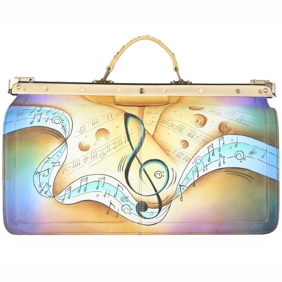 Greenland Nature Art+Craft Doktorkoffer Leder 48 cm Laptopfach