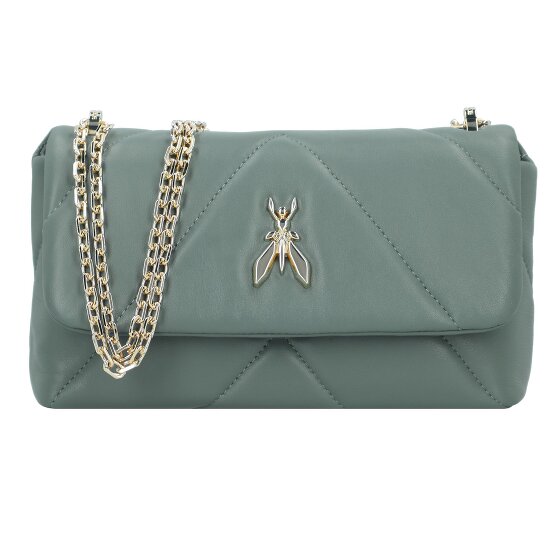 Patrizia Pepe Fly Padded Umhängetasche Leder 25 cm