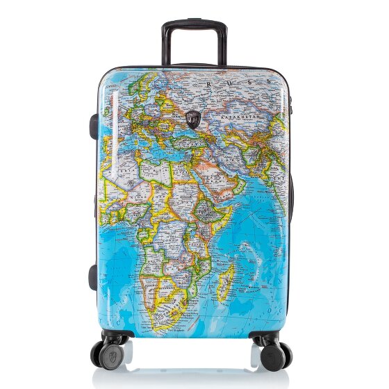 Heys Black Camo 4 Rollen Trolley M 66 cm mit Dehnfalte