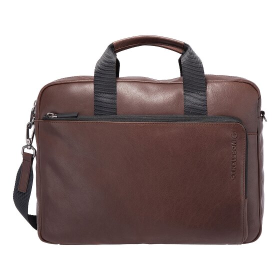 Strellson Charles Aktentasche Leder 39 cm Laptopfach