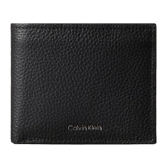 Calvin Klein CK Leather Geldbörse RFID Schutz Leder 11 cm