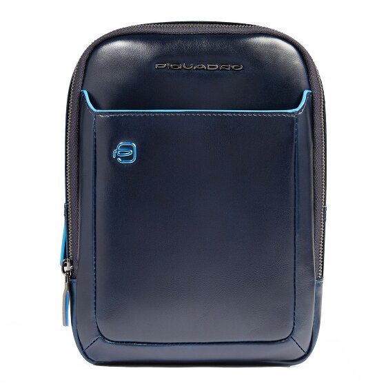 Piquadro Blue Square Mini Bag Umhängetasche Leder 17 cm
