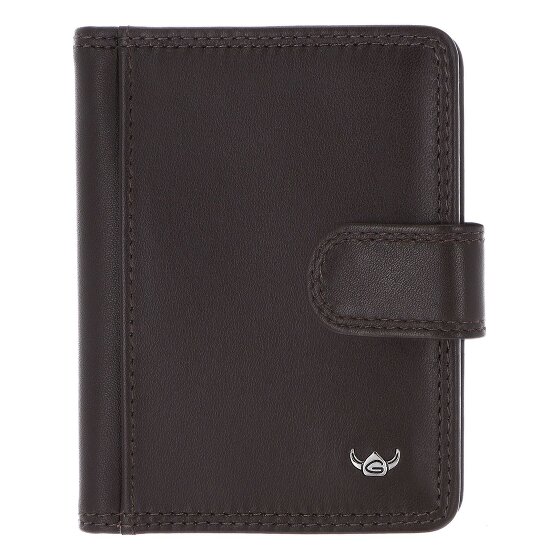 Golden Head Polo Kreditkartenetui RFID Schutz Leder 8 cm