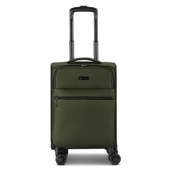 Bugatti Valencia Soft 4 Rollen Kabinentrolley S 55 cm mit Dehnfalte