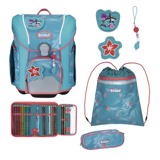 Scout Micro Schulranzen-Set 7-teilig