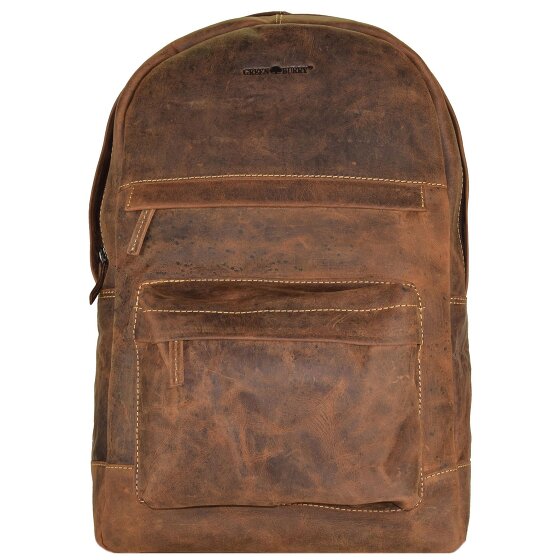 Greenburry Vintage Retro Rucksack Leder 42 cm Laptopfach
